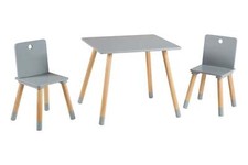 roba Kindersitzgruppe aus Holz - Kindermöbel Set aus 2 Kinderstühlen & 1 Tisch gebraucht kaufen  Schwalmstadt