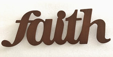 Faith metal wall for sale  Potosi