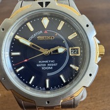 Mens seiko kinetic for sale  Martinez