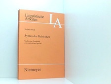 Syntax bairischen studien gebraucht kaufen  Berlin