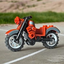 LEGO MOTOCICLETA Bicicleta Suja para Minifiguras Boi Vermelho Sangue Indiana Jones Colecionável comprar usado  Enviando para Brazil
