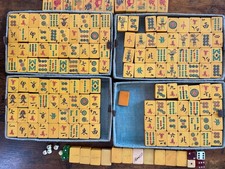 Vintage mahjong tiles for sale  Haddon Heights