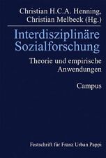 Interdisziplinäre sozialforsc gebraucht kaufen  Berlin