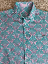 Frangipani mens shirt for sale  NORWICH