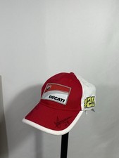 Andrea Dovizioso Autographed Signed Ducati #29 Motogp Superbike04 Cap Hat na sprzedaż  PL