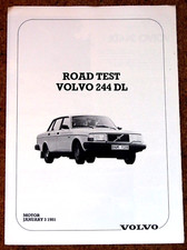 1981 volvo 244 for sale  BANGOR