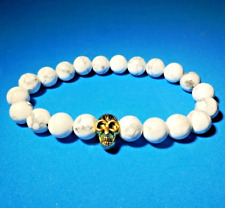 Braccialetto teschio bianco usato Braccialetto teschio bianco usato  Italia