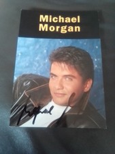 Michael morgan riginalautogram gebraucht kaufen  Winsen