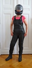 Motorrad lederhose latzhose gebraucht kaufen  Berlin