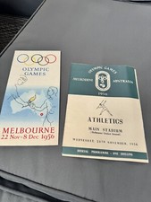 Olympic memorabilia 1956 for sale  BIRMINGHAM
