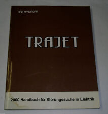 Werkstatthandbuch 2000 Hyundai Trajet Elektrik Schaltpläne, Baujahre ab 1999 comprar usado  Enviando para Brazil