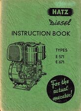 Hatz diesel engine for sale  NOTTINGHAM