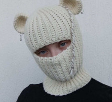 Máscara facial de balaclava desgastada de malha comprar usado  Enviando para Brazil