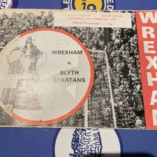 Wrexham blyth spartans for sale  DUMFRIES