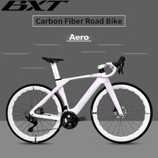 BXT 24Gang Kohlefaser Rennrad mit R7120 Schalthebel Leichtgewicht Scheibenbremse comprar usado  Enviando para Brazil