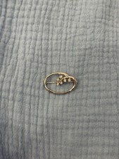 585er weiß goldbrosche gebraucht kaufen  Berlin
