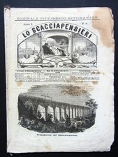 1866 scacciapensieri incisioni usato  Milano