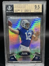 2012 Bowman Sterling Andrew Luck RC refrator de prisma /25 BGS 9.5 com 10 subgraus, usado comprar usado 2012 Bowman Sterling Andrew Luck RC refrator de prisma /25 BGS 9.5 com 10 subgraus, usado comprar usado  Enviando para Brazil