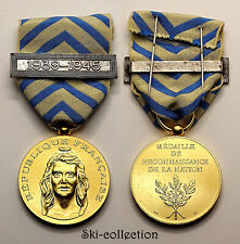 Médaille reconnaissance natio d'occasion  Toulouse-