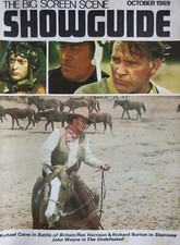 Showguide oct 1969 for sale  HIGH WYCOMBE