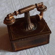 Telefon messing miniatur gebraucht kaufen  Berlin