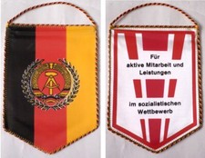 Guerra Fria Exército NVA da Alemanha Oriental "Bandeira de Mesa"/ Pennant (concurso socialista) RDA GDR, usado comprar usado  Enviando para Brazil
