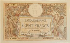 Billet 100 francs d'occasion  Saint-Etienne