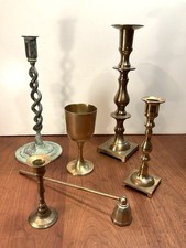 Vintage brass candleholders for sale  Brooklyn