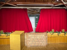 Bühnenvorhang theatervorhang  gebraucht kaufen  Delbrück