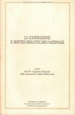 Cooperazione servizio bibliote usato  Scandicci