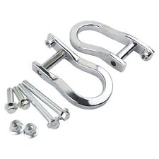 2pcs chrome tow for sale  USA