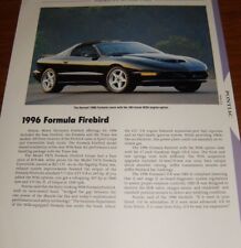1996 pontiac formula for sale  Melvindale