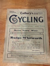 Vintage antique cycling for sale  BAGILLT