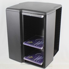 Laserline 100 CD DVD suporte de armazenamento carrossel rotativo rack torre giratória estojo comprar usado  Enviando para Brazil
