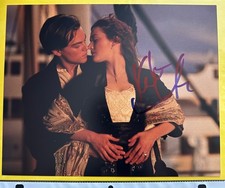 Foto autografada 8x10 de Kate Winslet - Rosa do Titanic comprar usado  Enviando para Brazil
