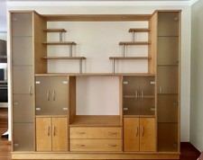 Wohnzimmerschrank birke massiv gebraucht kaufen  Tann
