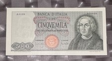 5000 lire colombo usato 5000 lire colombo usato  Cervignano del Friuli