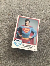 Superman movie topps for sale  HEMEL HEMPSTEAD