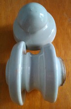 Fio elétrico de alta tensão resistência fusível isolante de porcelana cerâmica cerâmica vintage comprar usado  Enviando para Brazil