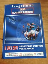Dovo rangers 2001 for sale  DUNBAR
