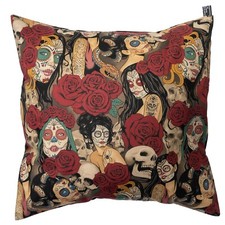 Tatuagem feminina e cobras Muertos capa almofada decorativa moda estojo serve 18"x18" comprar usado Tatuagem feminina e cobras Muertos capa almofada decorativa moda estojo serve 18"x18" comprar usado  Enviando para Brazil
