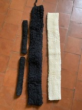 Black sheepskin girth for sale  SLEAFORD