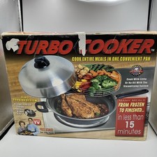 Turbo Cooker 4 em 1 sistema de cozinha como visto na TV com Chef Randall caixa aberta 1383 comprar usado  Enviando para Brazil