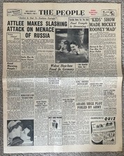 Original newspaper people for sale  TARPORLEY