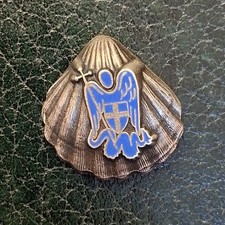 Broche religieuse métal d'occasion Broche religieuse métal d'occasion  Flavy-le-Martel