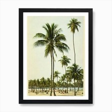 Kuta Beach Bali Indonezja Vintage Oprawiona sztuka ścienna Plakat Obraz na płótnie na sprzedaż  Wysyłka do Poland