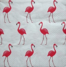 Servietten pink flamingos gebraucht kaufen  Frankfurt am Main
