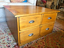 table coffee drawer 4 oak for sale  HIGH PEAK