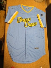 Camiseta William Contreras #24 Milwaukee Brewers SGA Brew Crew MLB média NOVA comprar usado  Enviando para Brazil
