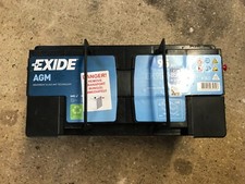 Exide battery agm for sale  PETERBOROUGH